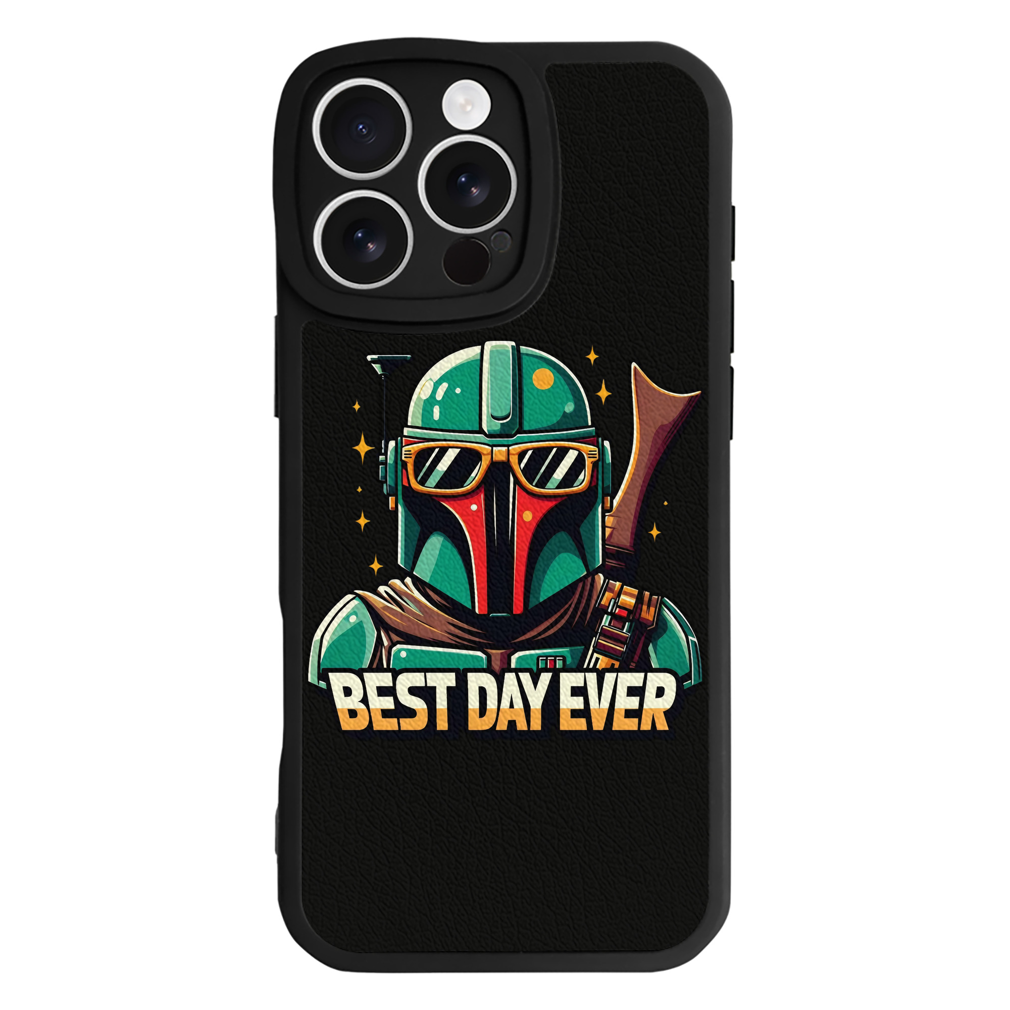 （画像用） スター・ウォーズ Star Wars 【iPhone 16シリーズ対応】シリコンスマホケース（レザー調） 材質：シリコン
